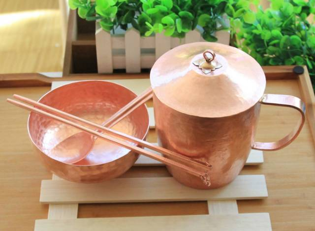 copper tableware